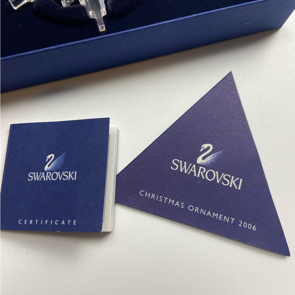 NWB Swarovski 2006 Crystal Snowflake Christmas Ornament New - Picture 8 of 12